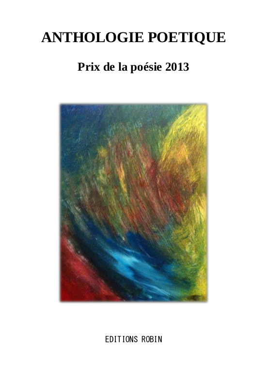1ere de couverture anthologie 2013
