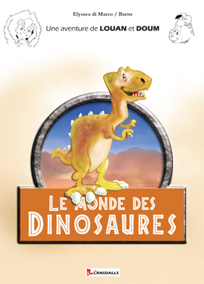 Couverture louandom lemondedesdinosaures