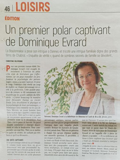 Article de presse