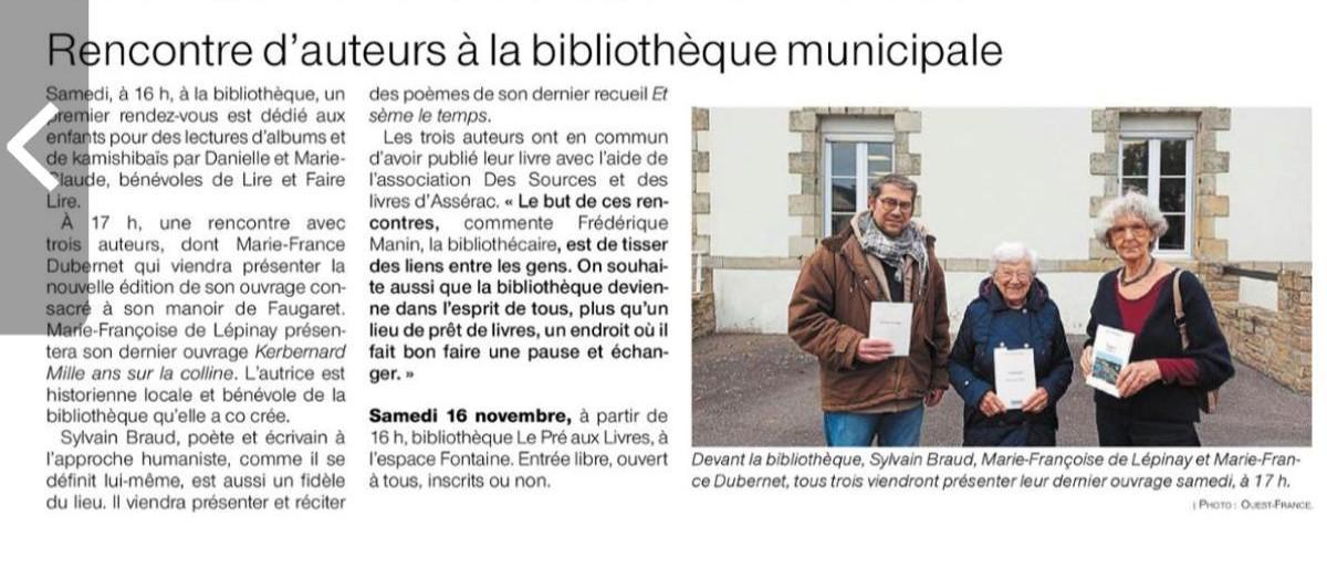 Article oueste france s braud zoom